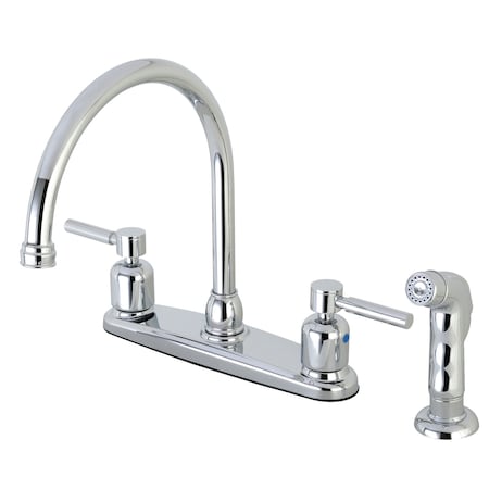 Concord FB791DLSP 8-Inch Centerset Kitchen Faucet with Sprayer FB791DLSP